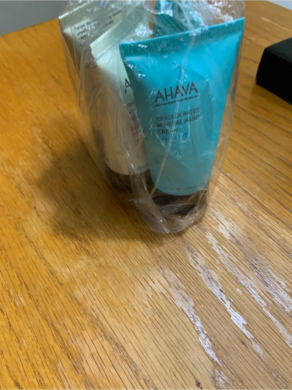 AHAVA Mineral Hand Cream Trio - Turquoise Blue Tubes